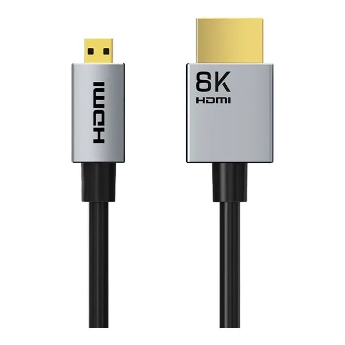Кабель мультимедійний HDMI micro M to HDMI M 3.0m 8K60Hz Cabletime (CA915880)