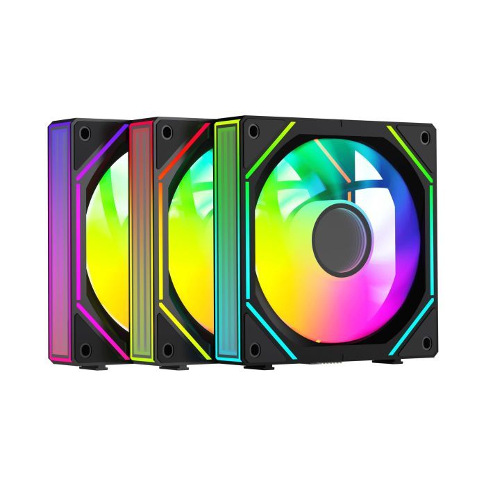 Кулер для корпуса OCYPUS GAMMA F12 UNI BK ARG (GAMMA-F12-BK3AM01U-GL)