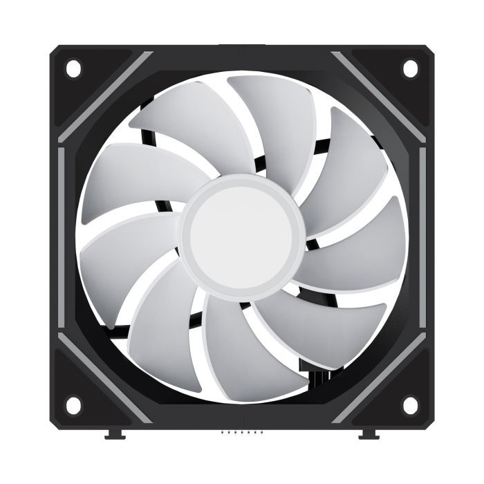 Кулер для корпуса OCYPUS GAMMA F12 UNI BK ARG (GAMMA-F12-BK3AM01U-GL) изображение 4