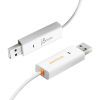 Дата кабель USB 2.0 AM/AM 1.8m Windows & Mac J5create (JUC400-N) изображение 2
