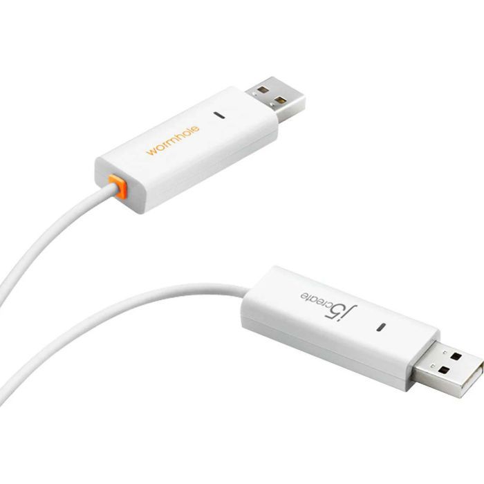 Дата кабель USB 2.0 AM/AM 1.8m Windows & Mac J5create (JUC400-N) изображение 4