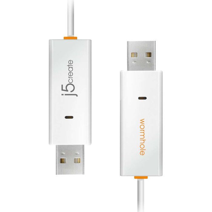 Дата кабель USB 2.0 AM/AM 1.8m Windows & Mac J5create (JUC400-N) изображение 5