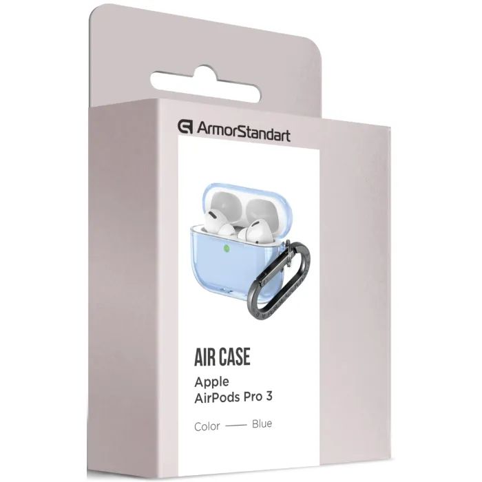 Чехол для наушников Armorstandart Air для Apple Airpods Pro 3 Blue (ARM88304) (ARM88304) изображение 3