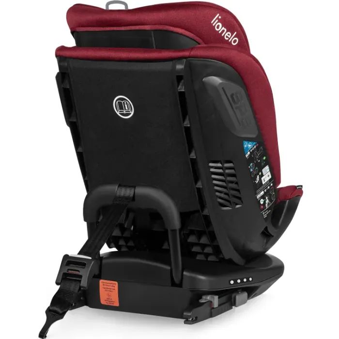 Автокресло Lionelo Bastiaan RWF i-Size Red Burgundy (LO-BASTIAAN RWF I-SIZE RED BURGUNDY) изображение 6
