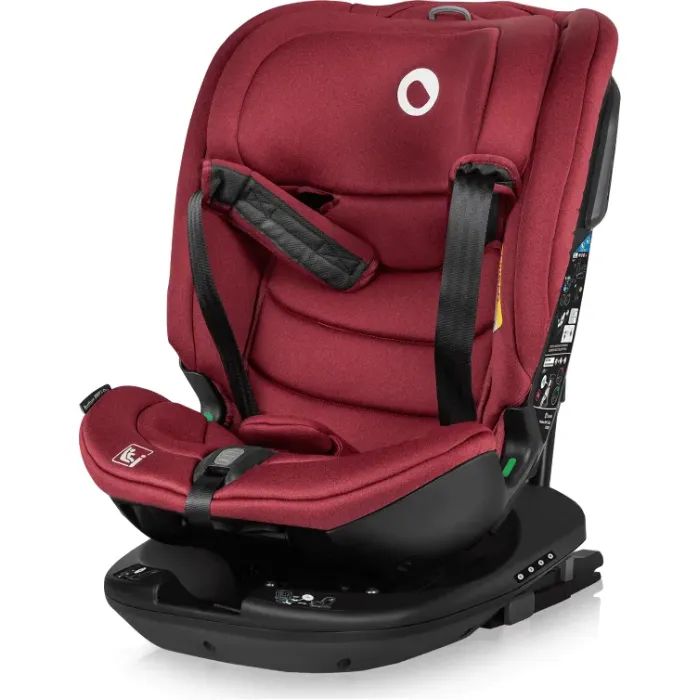 Автокресло Lionelo Bastiaan RWF i-Size Red Burgundy (LO-BASTIAAN RWF I-SIZE RED BURGUNDY) изображение 8