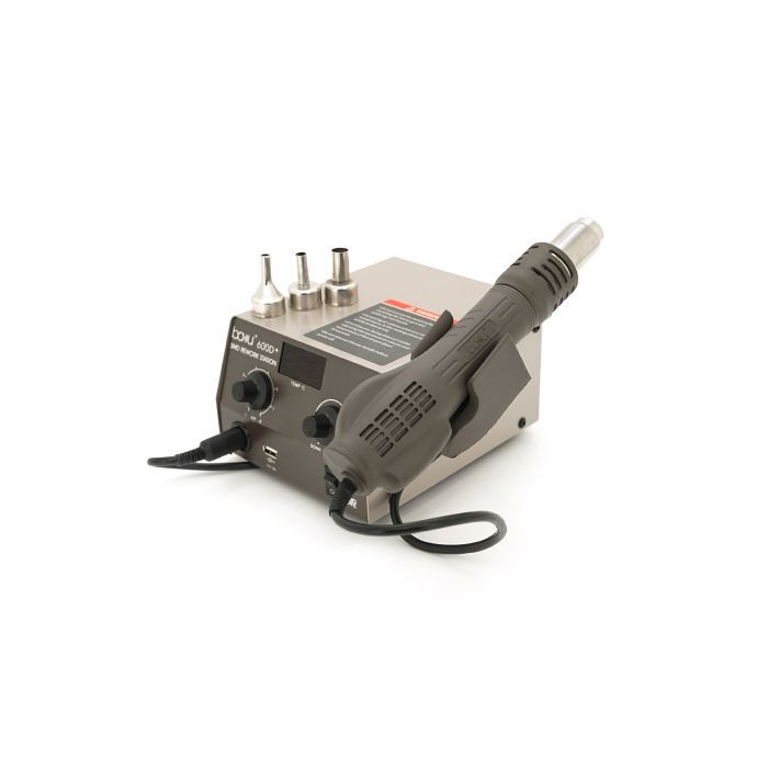 Паяльная станция Bakku BK-600D+ цифровая индикация, фен, паяльник (BK-600D+)