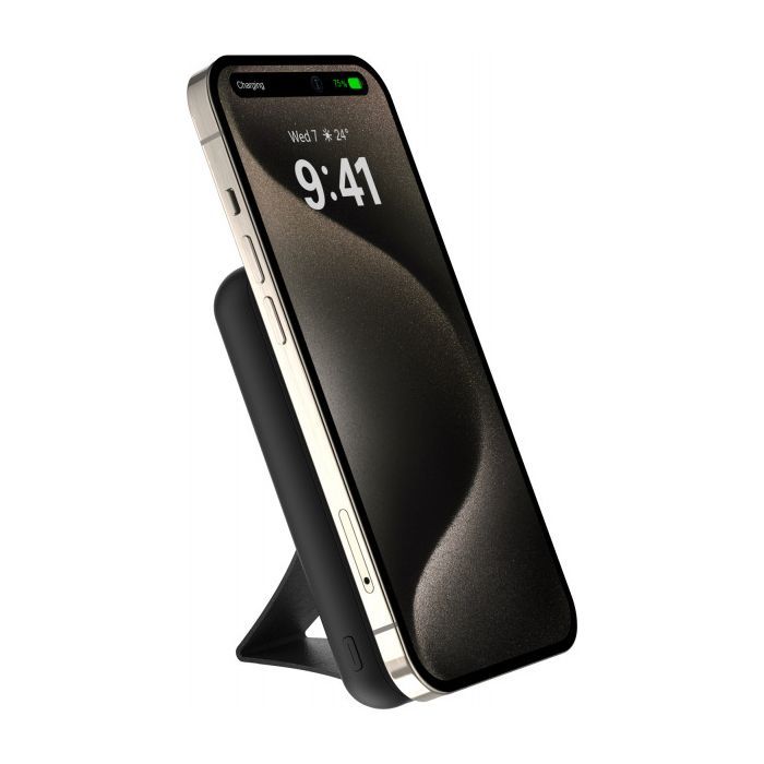 Батарея универсальная Energizer Magnetic Wireless 10000mAh 22.5W PD USB-A, USB-C In/Out, Black (QM10002PQ) изображение 6