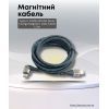Дата кабель USB-C to USB-C 1.5m 5A 100W Quick Charge magnetic black BeCover (714555) изображение 3