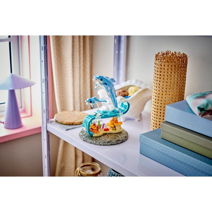 Конструктор LEGO Creator Морские животные: красивые дельфины (31385) изображение 10