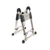 Лестница Voltronic 3.3м двойная 8+8 ступеней, нержавеющая сталь, до 150кг, ширина 46см (YT43384) изображение 2