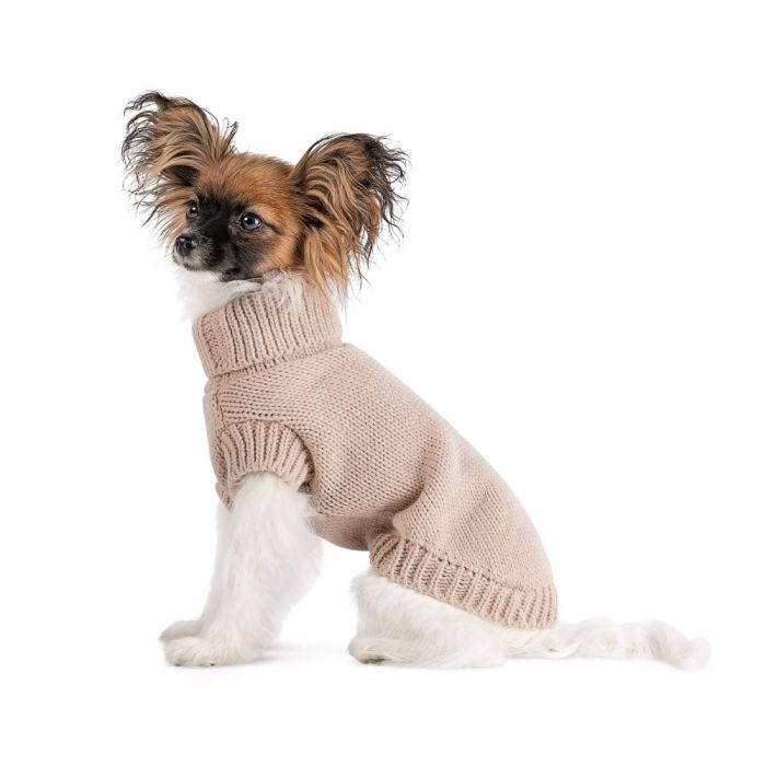 Светр для тварин Pet Fashion Sam S бежевий (4823082442461) зображення 2