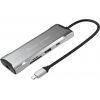 Порт-реплікатор J5create Dock-Station USB-C 10Gbps, 7-in-1 (хаб/HDMI/PD/картридер) (JCD393-N) зображення 2