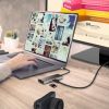 Порт-реплікатор J5create Dock-Station USB-C 10Gbps, 7-in-1 (хаб/HDMI/PD/картридер) (JCD393-N) зображення 8