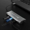 Порт-реплікатор J5create Dock-Station USB-C 10Gbps, 7-in-1 (хаб/HDMI/PD/картридер) (JCD393-N) зображення 9