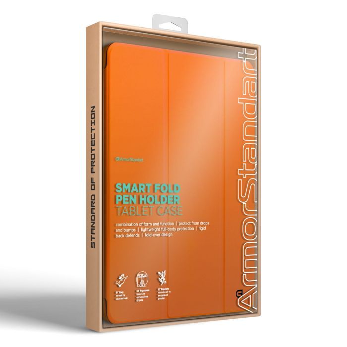 Чохол до планшета Armorstandart Smart Fold Pen iPad 11 2025 (A16) / 10.9 2024 / 2022 Orange (ARM89221) зображення 8