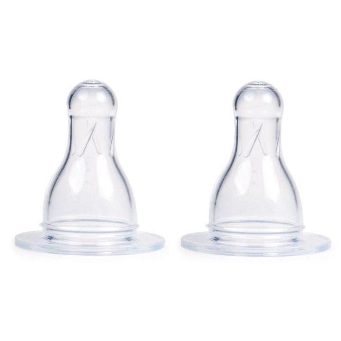 Соска Canpol babies силіконова кругла вільна 2 шт. (18/115)