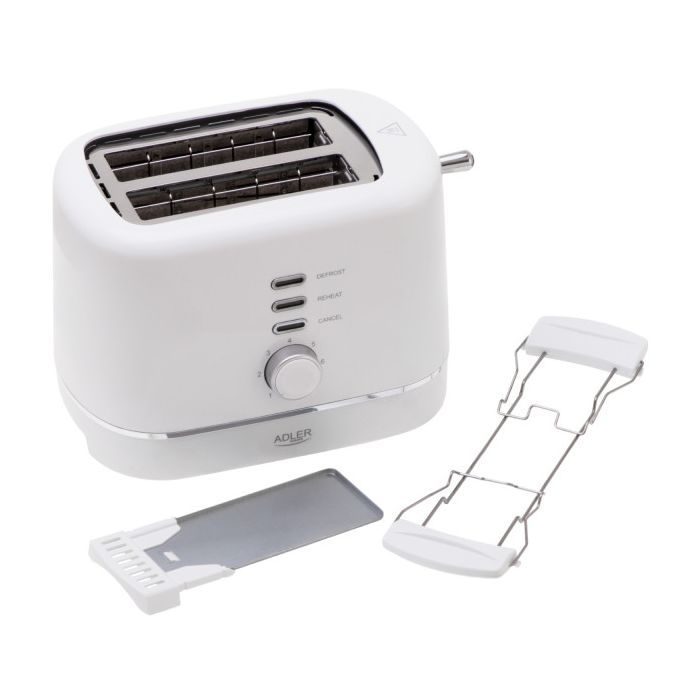 Тостер Adler AD 3224 white изображение 4