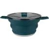 Котел туристичний Tribe Collapsible Pot 2,5 л силіконовий ocean (T-FF-0025-ocean)