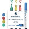 Набор маркеров Schneider металлик Paint-It 2,0 мм 4 шт (ML01111502) изображение 4