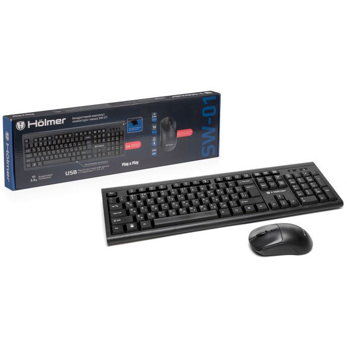 Комплект Hölmer SW-01 Wireless UA Black (SW-01) зображення 10