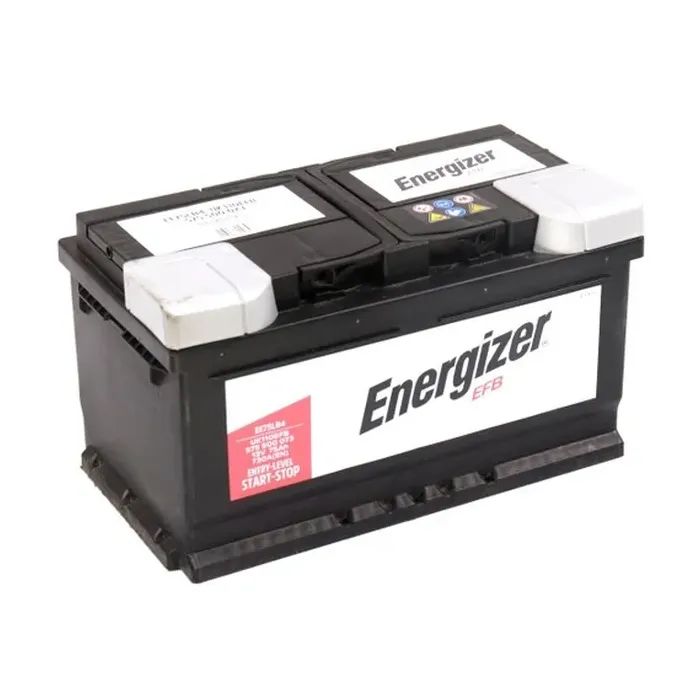 Аккумулятор автомобильный Energizer 75Ah-12v EFB R, EN730 (575 500 073)