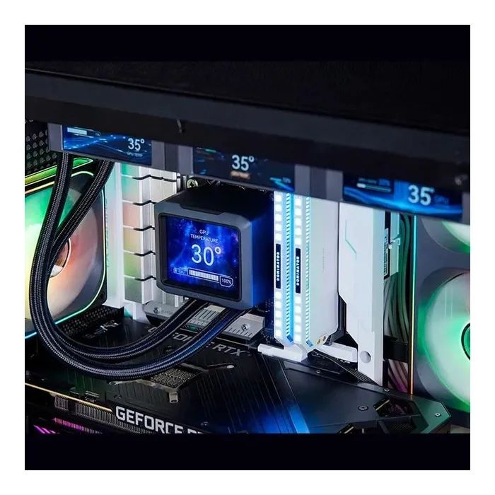 Система жидкостного охлаждения JONSBO ZC-360W White изображение 10