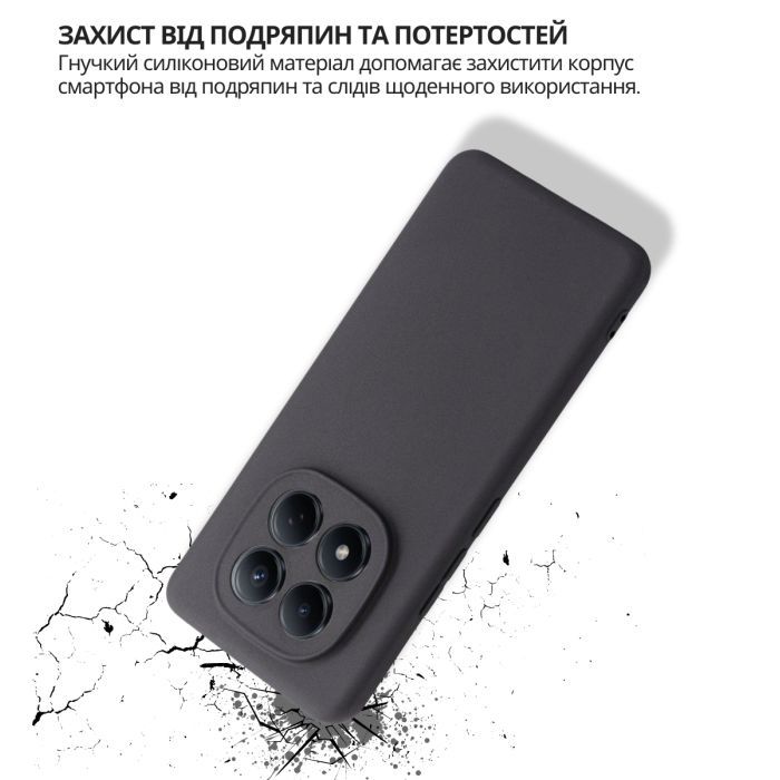 Чехол для мобильного телефона BeCover Xiaomi Redmi Note 15 Pro 5G Black (714974) изображение 4