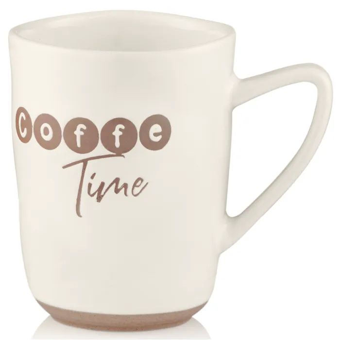 Чашка Ardesto Coffee, 340мл, кераміка, білий (AR3081)
