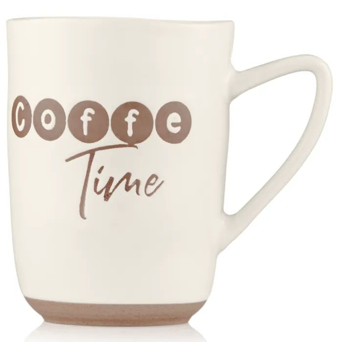 Чашка Ardesto Coffee, 340мл, кераміка, білий (AR3081) зображення 3