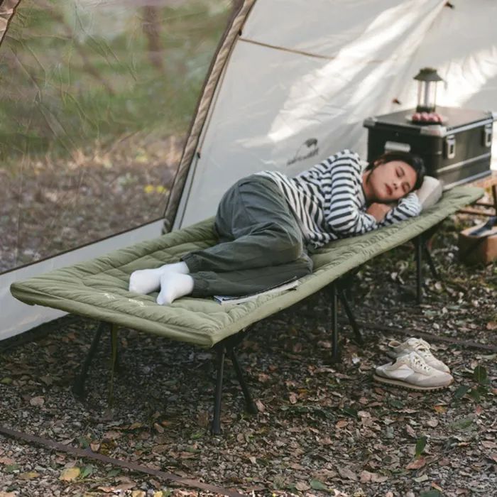 Туристический коврик Naturehike для розкладного ліжка CNK2300DZ022, 190х67 см, темно-зелений (6976507668316) изображение 5
