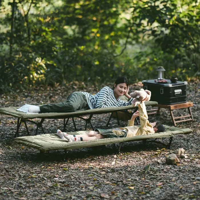 Туристический коврик Naturehike для розкладного ліжка CNK2300DZ022, 190х67 см, темно-зелений (6976507668316) изображение 7