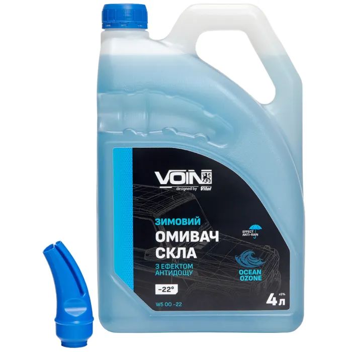 Омыватель автомобильный VOIN -22 Ocean Ozone з ефектом антидощу 4л (VOIN W5 OO -22) изображение 4