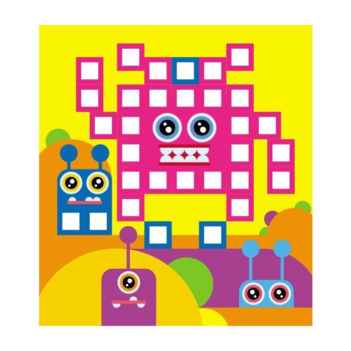 Книга Мозаїка з наліпок. Для дітей від 4 років. Квадратики Ранок (9789667516079) изображение 3