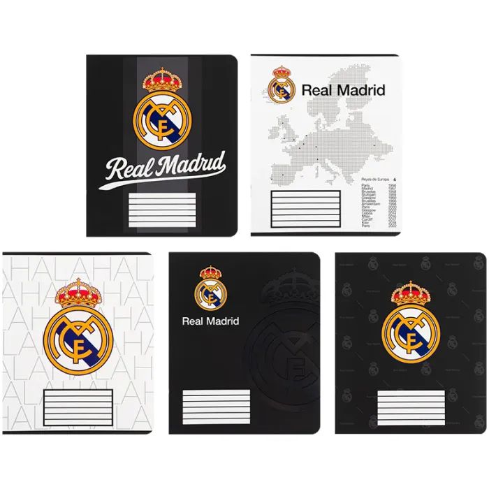 Зошит Kite Real Madrid, 18 аркушів, клітинка (RL26-236)