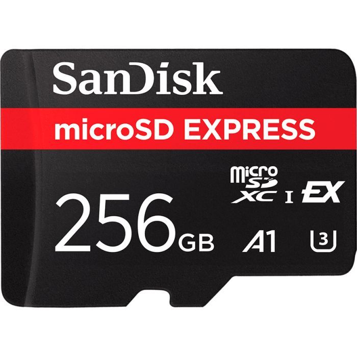 Карта памяти SanDisk 256GB microSDXC class 10 UHS-I U3 A1 Express (SDSQXFN-256G-GN4NN)