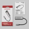 Перехідник USB-C to RJ45 Ethernet 2500Mbps gray AXAGON (ADE-25RC) зображення 10