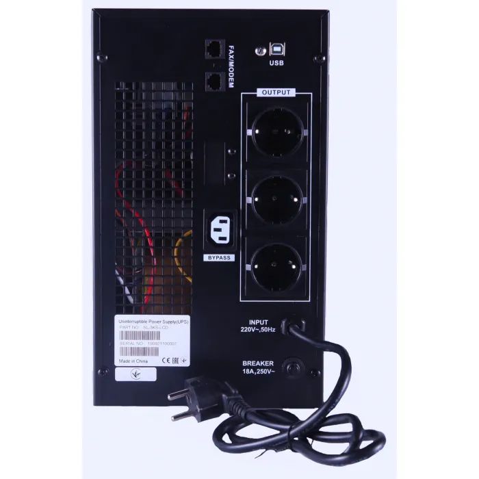 Источник бесперебойного питания SVC SL-3KS-LCD 3000VA (SL-3KS-LCD) изображение 4