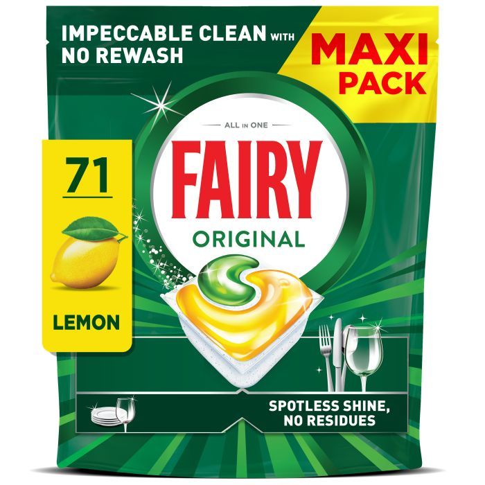 Таблетки для посудомоечных машин Fairy Все-в-1 Original Лимон 84 шт. (8700216961820)