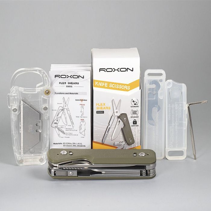 Мультитул Roxon Flex S505G,зелений (S505Ggreen) зображення 12