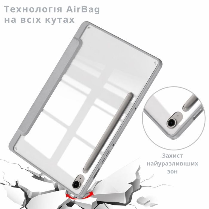 Чехол для планшета BeCover Soft Edge Samsung Galaxy Tab S10 Lite SM-X400/406 10.9" Deep Blue (715763) изображение 4