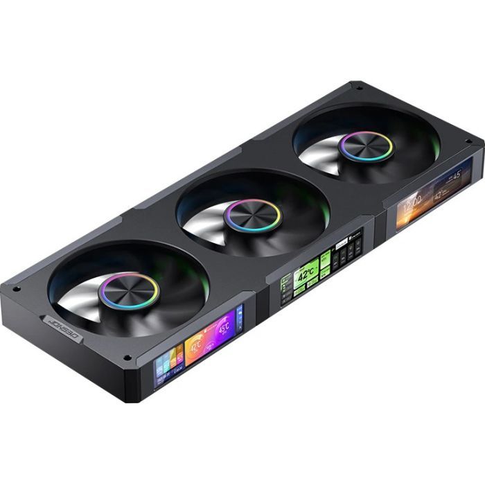 Кулер для корпуса JONSBO ZC-360B Black изображение 3