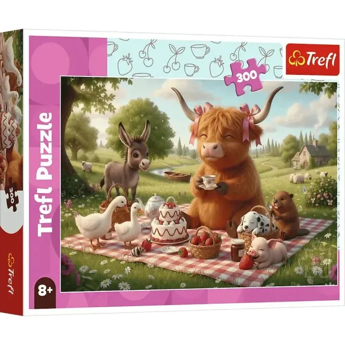 Пазл Trefl Тваринки на пікніку 300 елементів (5900511230512)