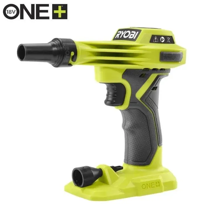 Воздуходувка Ryobi ONE+, RVI18-0, 18V, 250л/мин, 0.4кг (без АКБ и ЗУ) (5133006314)