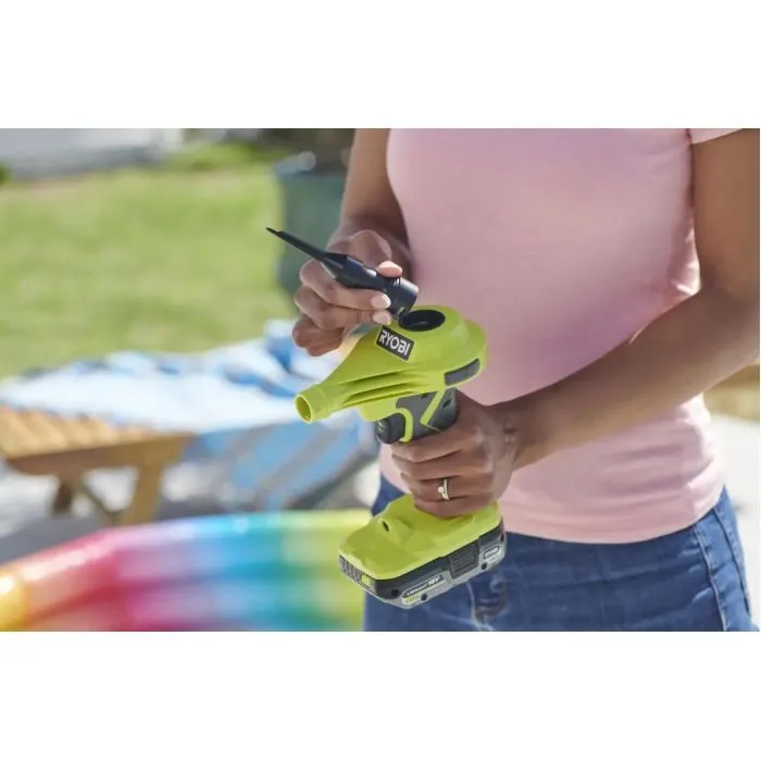Воздуходувка Ryobi ONE+, RVI18-0, 18V, 250л/мин, 0.4кг (без АКБ и ЗУ) (5133006314) изображение 3