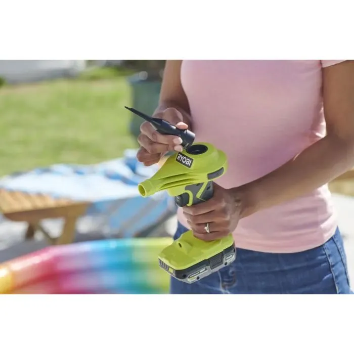 Воздуходувка Ryobi ONE+, RVI18-0, 18V, 250л/мин, 0.4кг (без АКБ и ЗУ) (5133006314) изображение 5