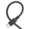 Дата кабель USB-C to USB-C 1.0m 60W silicone X90 Cool black HOCO (6931474788467) изображение 3