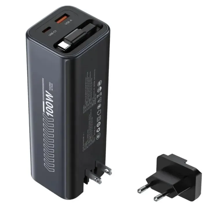 Батарея универсальная Choetech 20000mAh, PD/100W, QC, AFC, AC input (B1012) изображение 2