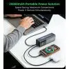 Батарея универсальная Choetech 20000mAh, PD/100W, QC, AFC, AC input (B1012) изображение 6