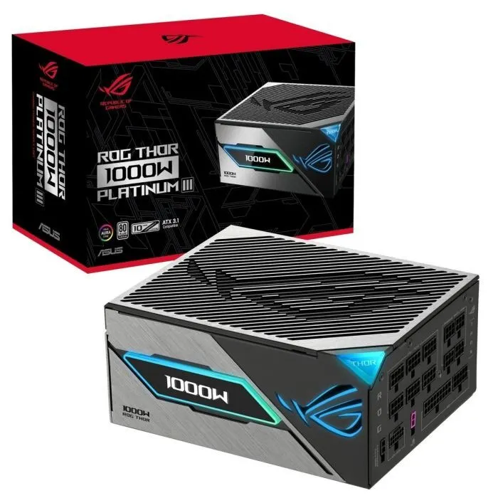 Блок живлення ASUS 1000W ROG Thor Platinum III (90YE00V8-B0NA00) зображення 11