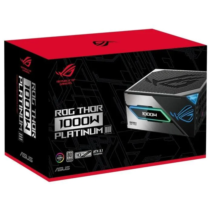 Блок живлення ASUS 1000W ROG Thor Platinum III (90YE00V8-B0NA00) зображення 12